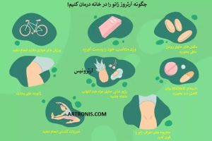 درمان خانگی برای آرتروز زانو